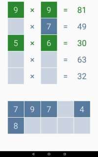 Cкриншот Multiplication table Premium, изображение № 1562514 - RAWG
