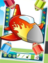 Cкриншот Flying on Plane Coloring Book World Paint and Draw Game for Kids, изображение № 1632814 - RAWG