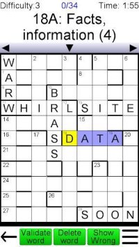 Cкриншот Compact Crossword, изображение № 1490872 - RAWG