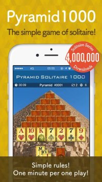 Cкриншот Pyramid 1000 - Solitaire Simple Game, изображение № 1694054 - RAWG