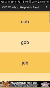 Cкриншот CVC Words to Help Kids Read, изображение № 1589639 - RAWG