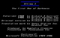 Cкриншот Ultima I: The First Age of Darkness, изображение № 757937 - RAWG