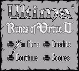 Cкриншот Ultima: Runes of Virtue II (GB), изображение № 1702458 - RAWG