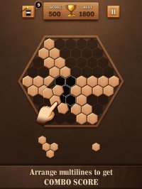 Cкриншот Wooden Hexagon Fit: Hexa Block, изображение № 903119 - RAWG