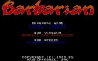 Cкриншот Barbarian (1987), изображение № 743896 - RAWG