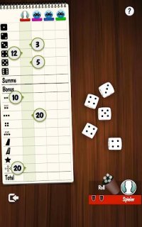 Cкриншот Yatzy Offline and Online - free dice game, изображение № 1401854 - RAWG