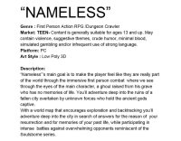 Cкриншот Game Pitch - Nameless a Souls-Like concept, изображение № 1957286 - RAWG
