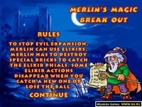 Cкриншот Merlin's Magic Break Out, изображение № 296055 - RAWG