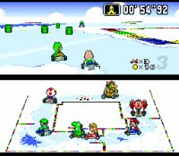 Cкриншот Super Mario Kart, изображение № 265648 - RAWG