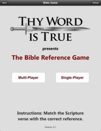 Cкриншот Bible Reference Game, изображение № 984943 - RAWG