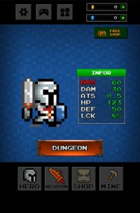 Cкриншот Dungeon X Pixel Hero, изображение № 1865413 - RAWG