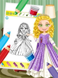 Cкриншот Princess Colorbook Educational Coloring Game for Kids Girls, изображение № 1632917 - RAWG