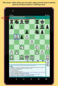 Cкриншот Chess Repertoire Manager PRO - Build, Train & Play, изображение № 2084800 - RAWG