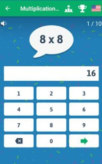 Cкриншот Multiplication Tables for Kids - Free Math Game, изображение № 1576328 - RAWG