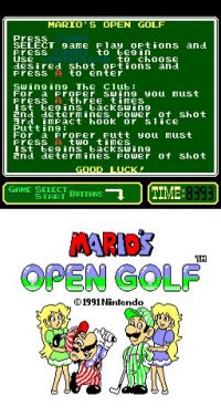 Cкриншот NES Open Tournament Golf, изображение № 737040 - RAWG