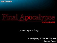 Cкриншот Final Apocalypse, изображение № 335725 - RAWG