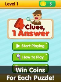 Cкриншот 4 Clues 1 Answer - An Addicting Wordmaina Quick to Challenge You!, изображение № 1728129 - RAWG