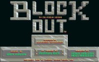 Cкриншот Blockout (1991), изображение № 738884 - RAWG