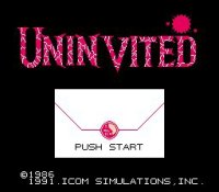 Cкриншот Uninvited (1986), изображение № 738558 - RAWG
