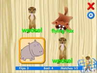 Cкриншот Animals matching memory game for kids, изображение № 2178277 - RAWG