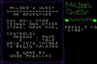 Cкриншот Mulder's Quest, изображение № 1101278 - RAWG