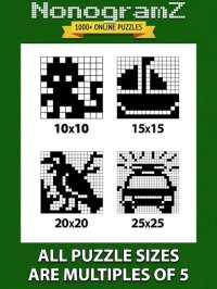 Cкриншот NonogramZ: best 1000+ pic-a-pix puzzles, изображение № 1362012 - RAWG