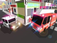 Cкриншот Blocky Fire Truck & Ambulance, изображение № 1855567 - RAWG