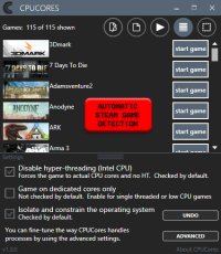 Cкриншот CPUCores :: Maximize Your FPS, изображение № 125626 - RAWG