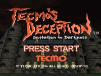 Cкриншот Tecmo's Deception: Invitation to Darkness (1996), изображение № 729159 - RAWG