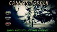 Cкриншот Cannon Fodder (itch) (Random Precision Software), изображение № 2095386 - RAWG