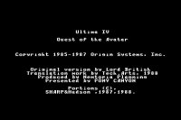 Cкриншот Ultima IV: Quest of the Avatar, изображение № 738475 - RAWG