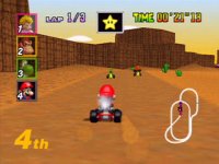 Cкриншот Mario Kart 64 (1996), изображение № 803671 - RAWG