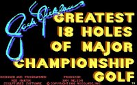 Cкриншот Jack Nicklaus' Greatest 18 Holes of Major Championship Golf, изображение № 736261 - RAWG
