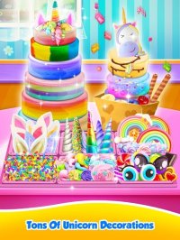 Cкриншот Unicorn Food - Sweet Rainbow Cake Desserts Bakery, изображение № 1588407 - RAWG