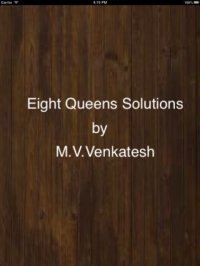 Cкриншот Eight Queens Puzzle and Solutions, изображение № 982392 - RAWG