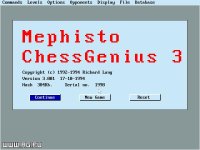 Cкриншот Mephisto Chess Genius 3, изображение № 345985 - RAWG
