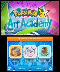 Cкриншот Pokémon Art Academy, изображение № 801545 - RAWG