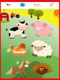 Cкриншот Barnyard Farm Animal Sounds Puzzles Games For Toddlers Free, изображение № 1642357 - RAWG