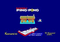 Cкриншот Konami's Ping Pong, изображение № 755882 - RAWG