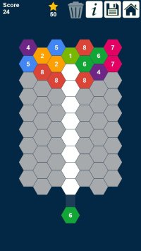 Cкриншот Hexa Merge Puzzles: Match 3 Hexa Puzzles, изображение № 2641820 - RAWG