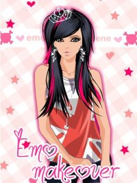 Cкриншот Emo Dress Up game, изображение № 1857932 - RAWG