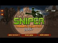 Cкриншот Sniper Animal Hunter 2016, изображение № 2112905 - RAWG