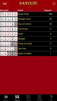 Cкриншот Video Poker Trainer - Jacks or Better, изображение № 950803 - RAWG