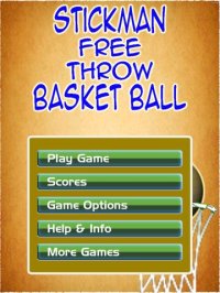 Cкриншот A Stickman Free Throw Basketball Game, изображение № 955253 - RAWG