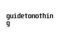 Cкриншот Guide to Nothing, изображение № 1978224 - RAWG