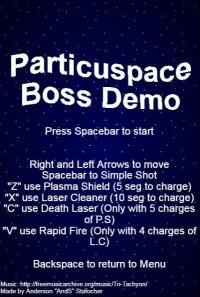 Cкриншот Particuspace Boss Demo 1, изображение № 1276054 - RAWG