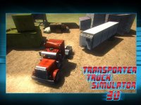 Cкриншот Transporter Truck Drive Simulator 3D, изображение № 1705178 - RAWG