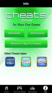 Cкриншот Cheats Ultimate for Xbox One, изображение № 1713175 - RAWG