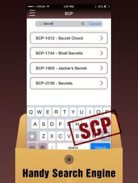 Cкриншот Offline for SCP Foundation Database -Anomaly and Paranormal DB, изображение № 1751767 - RAWG