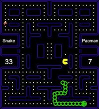 Cкриншот Snake VS Pacman, изображение № 1063267 - RAWG